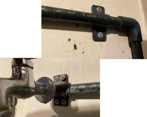 【漏水修理】水道管や排水管の劣化による水漏れ